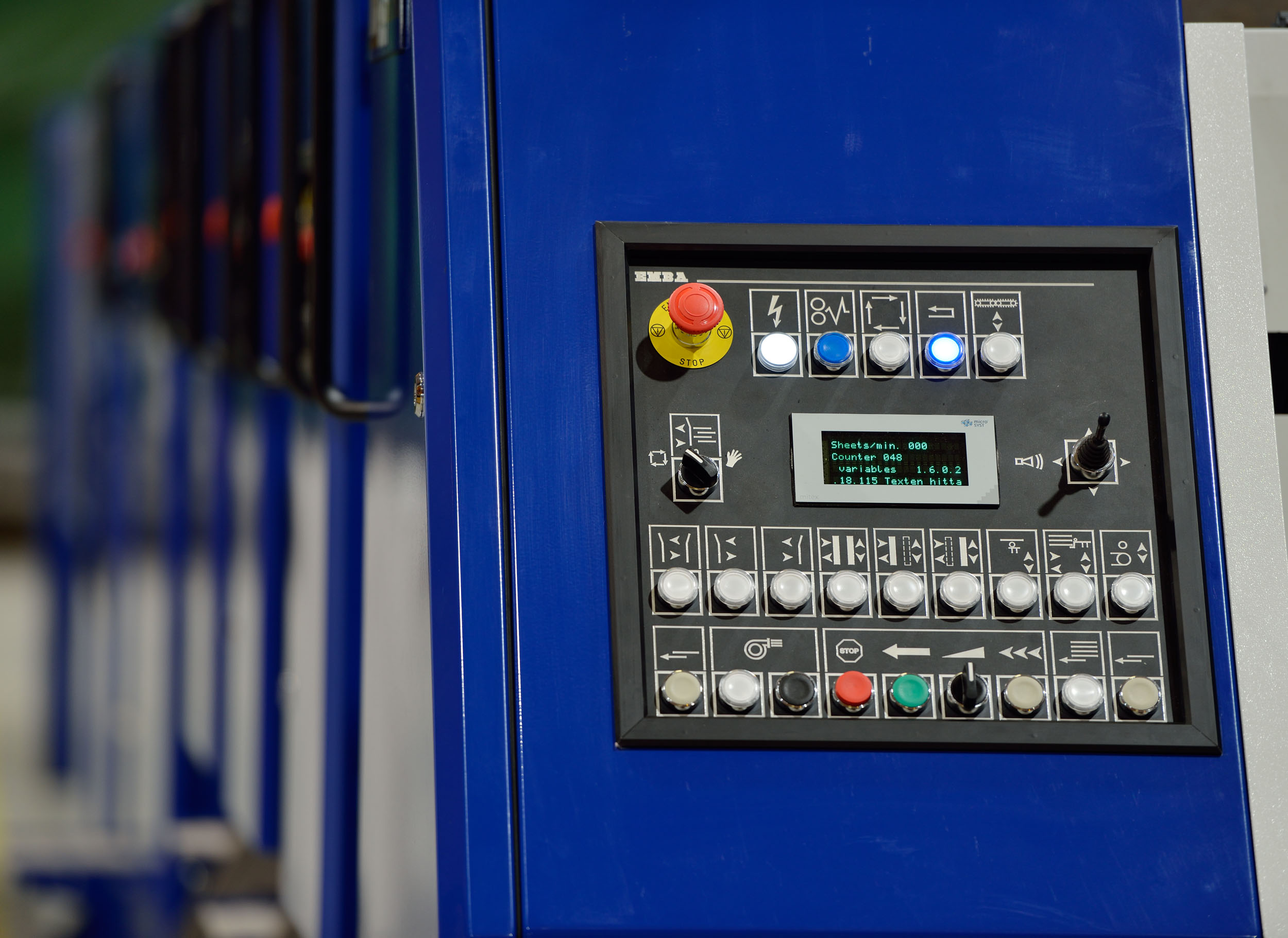 Emba 175 corrugated box maker 6