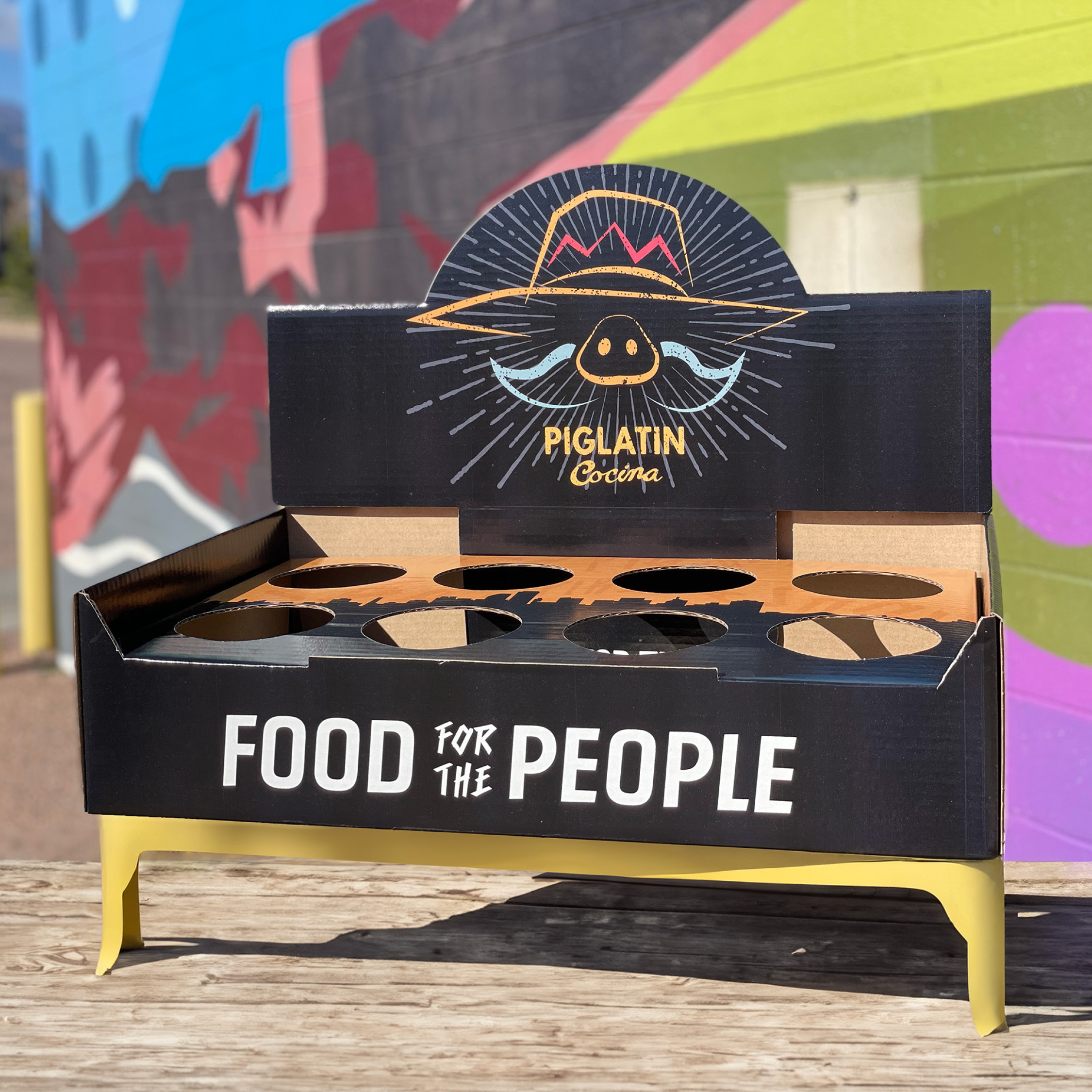 Pig Latin Catering Tray Digital Print_a